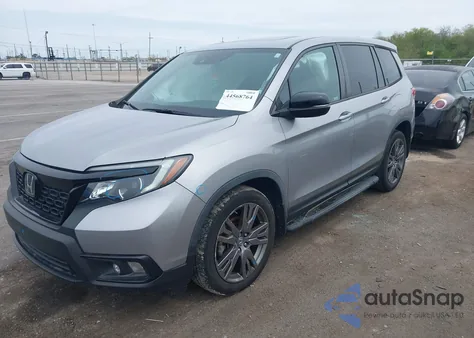 2021 Honda Passport 2Wd Ex-L from USA, damaged, VIN 5FNYF7H58MB007148